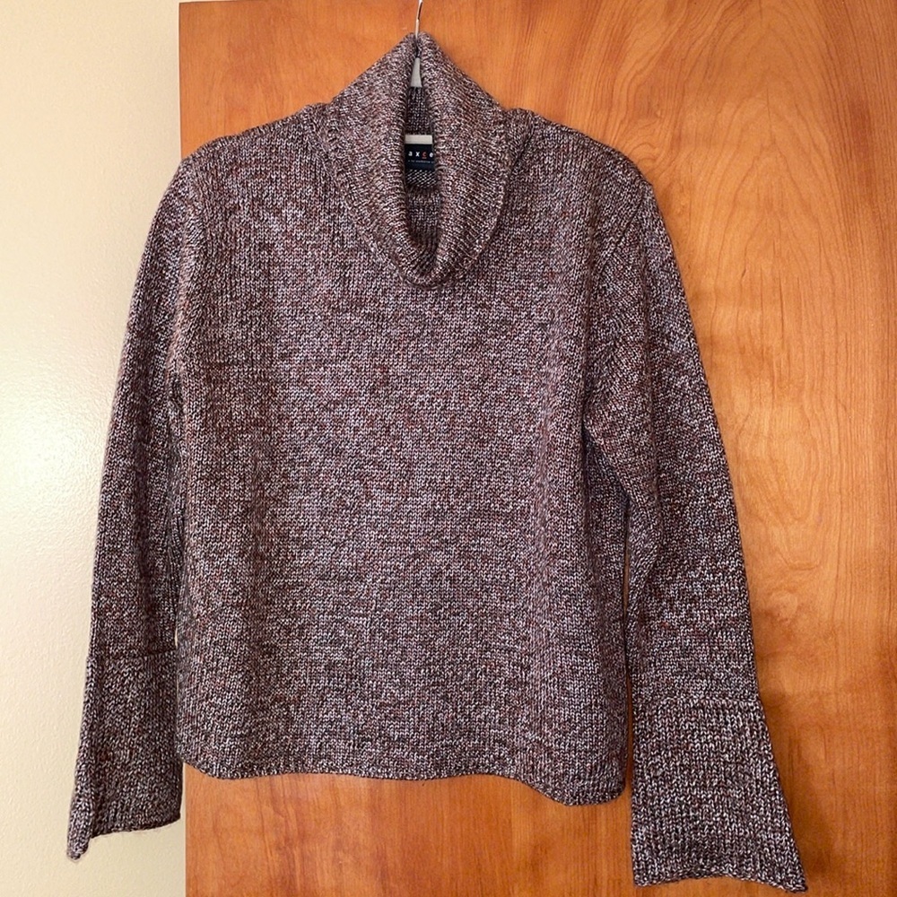 Axcess Women’s Turtle Neck Long Sleeve Sweater